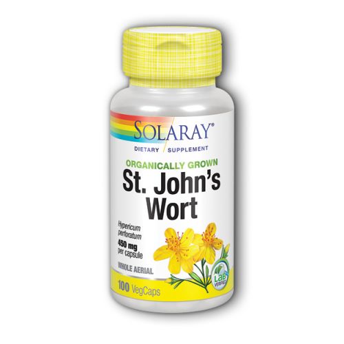 St. John's Wort 450mg 100 Caps by Solaray