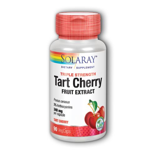 Solaray, Triple Strength Tart Cherry, 90 Caps