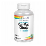 Solaray, Cal-Mag Citrate, 180 Caps
