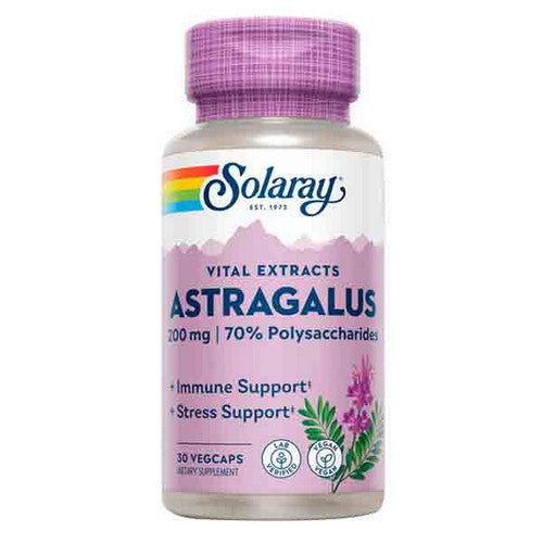 Solaray, Astragalus Root Extract, 200 mg, 30 Caps