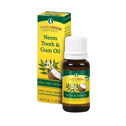 TheraNeem Naturals, Neem Tooth & Gum Oil, 0.5 oz