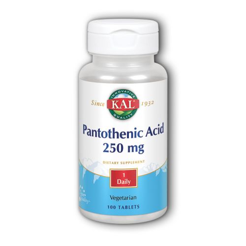 Kal, Pantothenic Acid, 250 mg, 100 Tabs