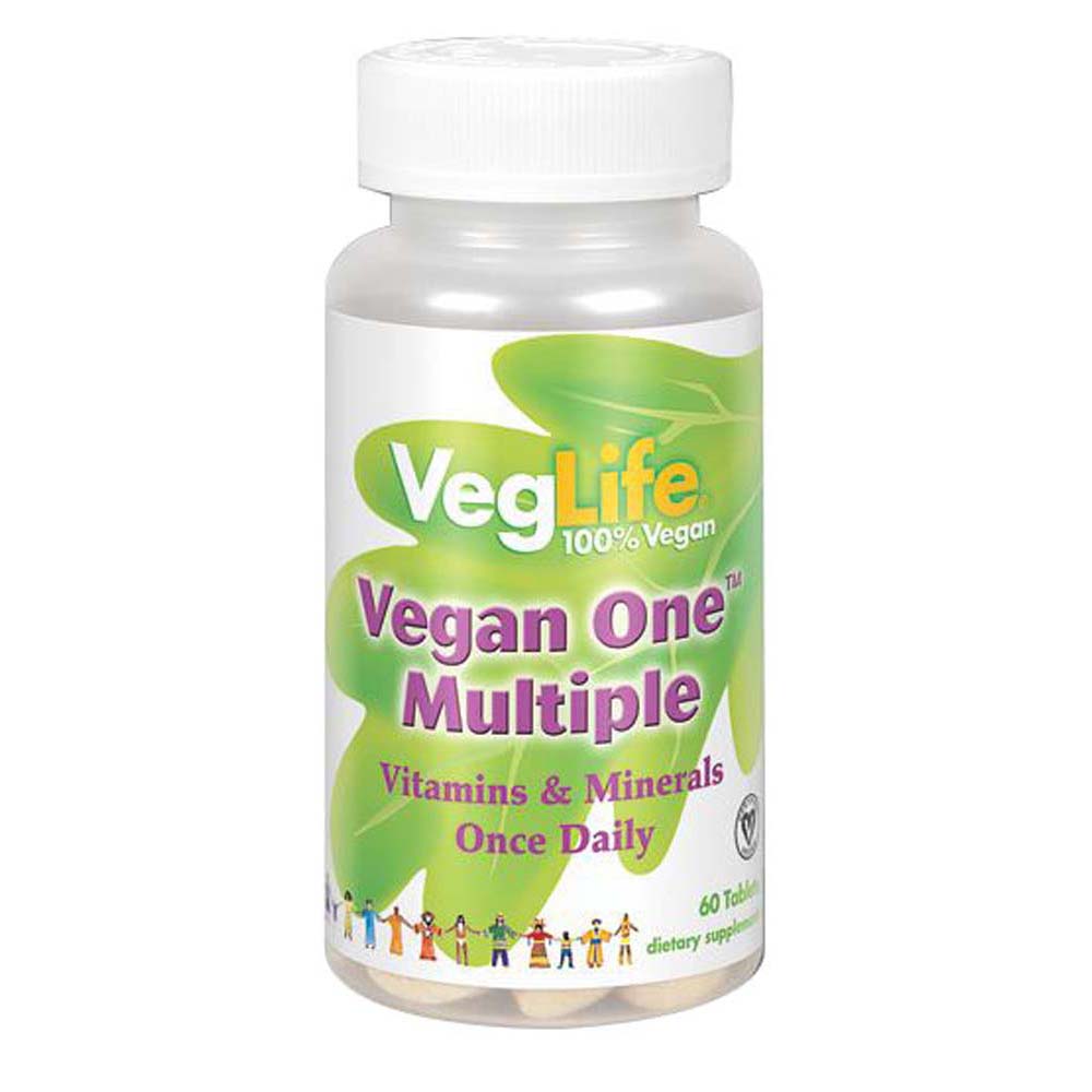 VegLife, Vegan One Multiple with Iron, 60 Tabs