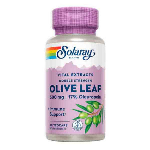 Solaray, Olive Leaf Two Daily, 30 Veg Caps