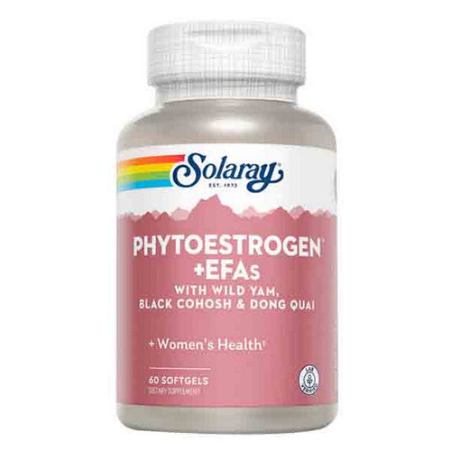 Solaray, PhytoEstrogen Plus EFAs, 60 Softgels