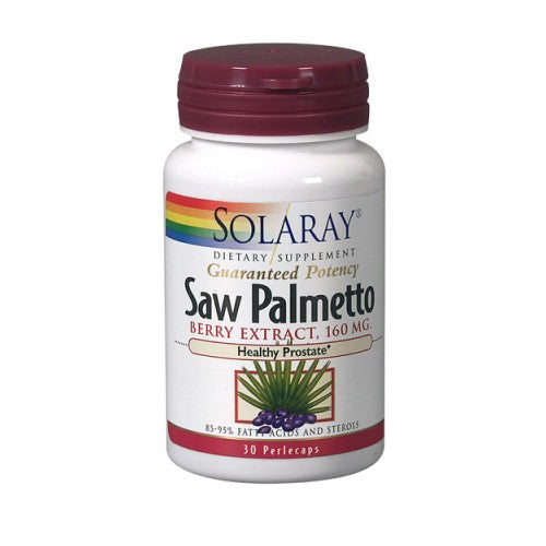 Solaray, Saw Palmetto Berry Extract, 160 mg, 30 Softgels