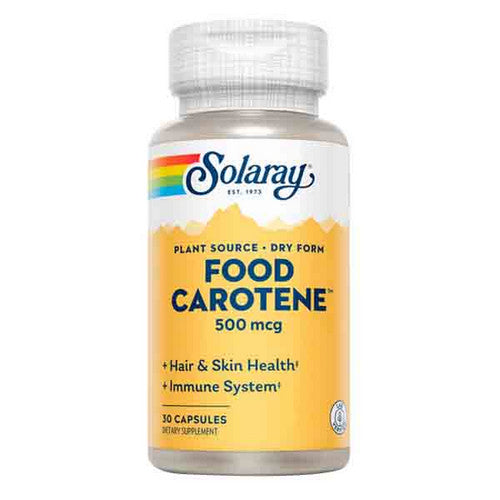 Food Carotene 30 Caps By Solaray