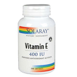 Solaray, Vitamin E 400 IU, 268 mg, 100 Softgels