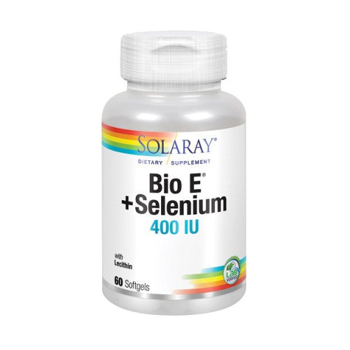 Bio E with Selenium 60 Softgels By Solaray