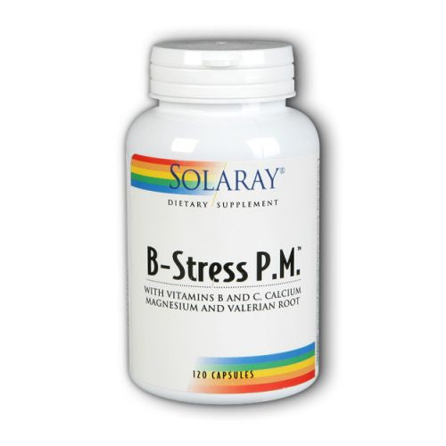 Solaray, B-Stress PM, 120 Caps
