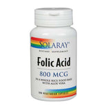 Folic Acid 100 Caps By Solaray