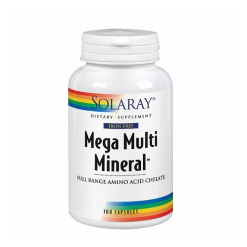 Solaray, Mega Multi Mineral, 100 Caps