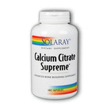 Calcium Citrate Supreme 180Caps By Solaray
