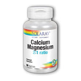 Solaray, Calcium And Magnesium, 90 Caps