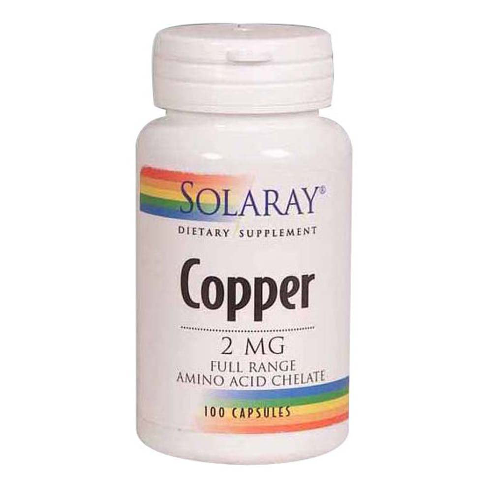 Copper 100 Caps By Solaray