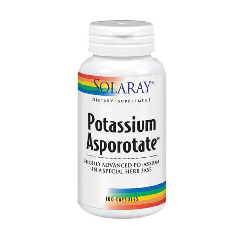 Potassium Asporotate 100 Caps By Solaray