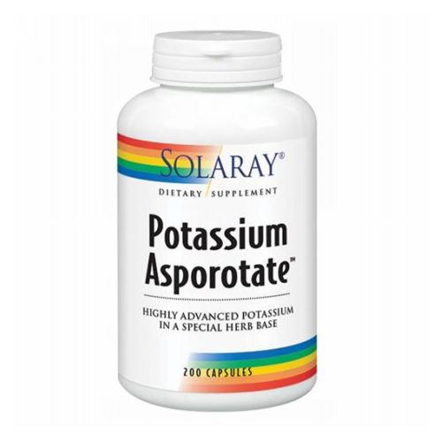 Potassium Asporotate 200 Caps By Solaray