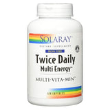Twice Daily Multi Energy Iron-Free 120 Caps By Solaray