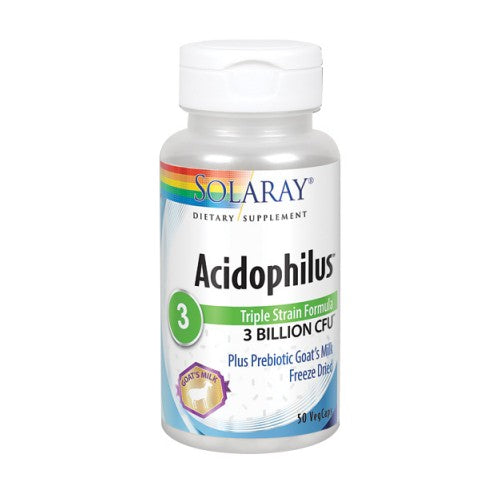 Acidophilus Plus Goat's Milk 50 Caps By Solaray