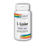 Solaray, L-Lysine, 1,000 mg, 90 Tabs