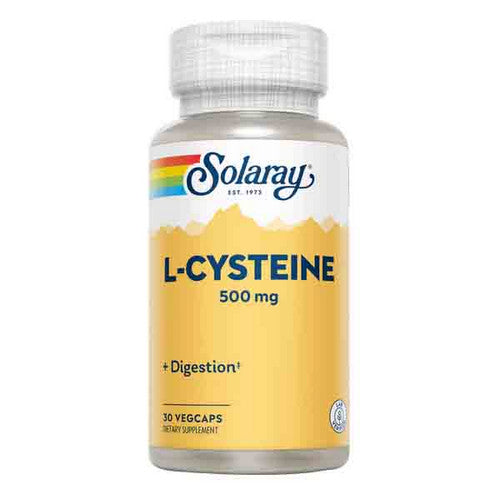 Solaray, L-Cysteine, 500 mg, 30 Caps