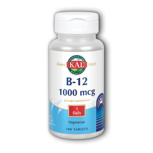 B-12 Sustained Release 100 Tabs By Kal