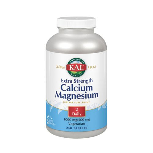 Kal, Calcium Magnesium Extra Strength, 250 Tabs