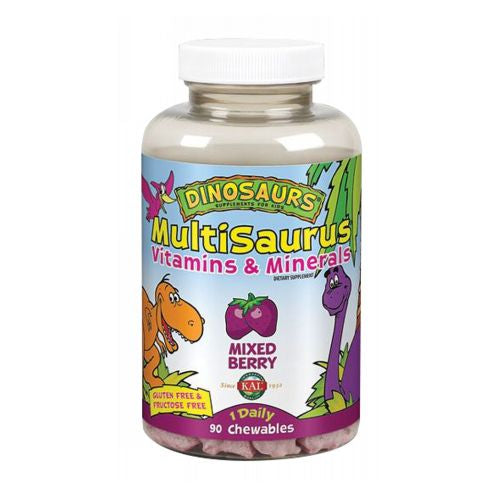 MultiSaurus Mixed Berry 90 Chews By Kal