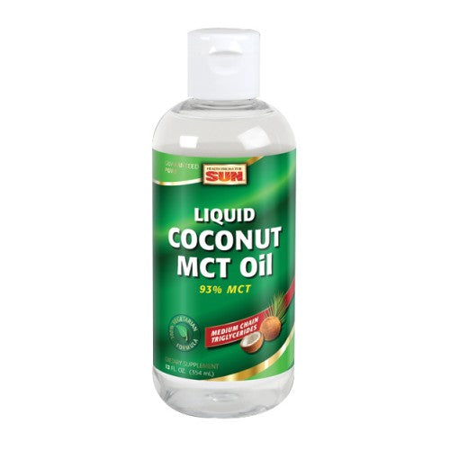 Liquid Coconut MCT Oil 12 oz By Health From The Sun