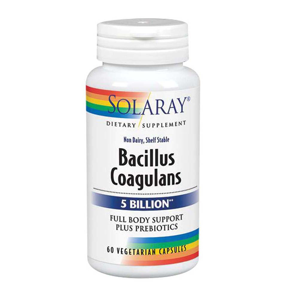 Bacillus Coagulans 60 Caps By Solaray