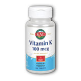 Kal, Vitamin K, 100 mcg, 100 Tabs