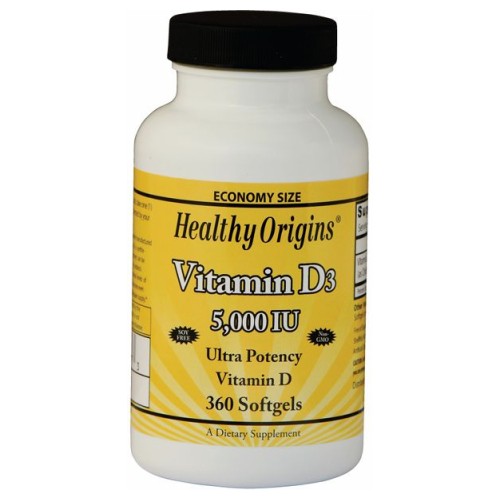 Vegetarian Vitamin D3 30 Veg Gels By Healthy Origins