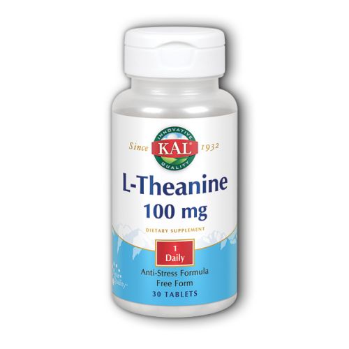 Kal, L-Theanine, 100 mg, 30 Tabs