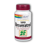 Solaray, Super Resveratrol, 30 Caps
