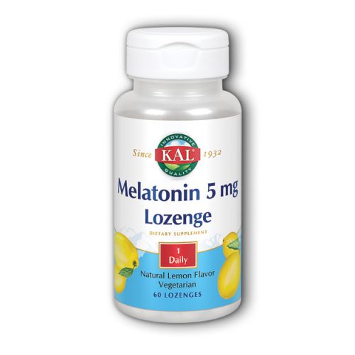 Melatonin Lozenge Lemon 60 Lozenges By Kal