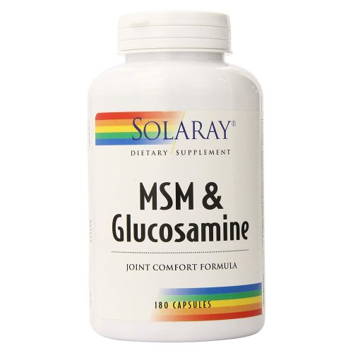 MSM & Glucosamine 180 Caps By Solaray