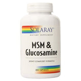 Solaray, MSM & Glucosamine, 180 Caps