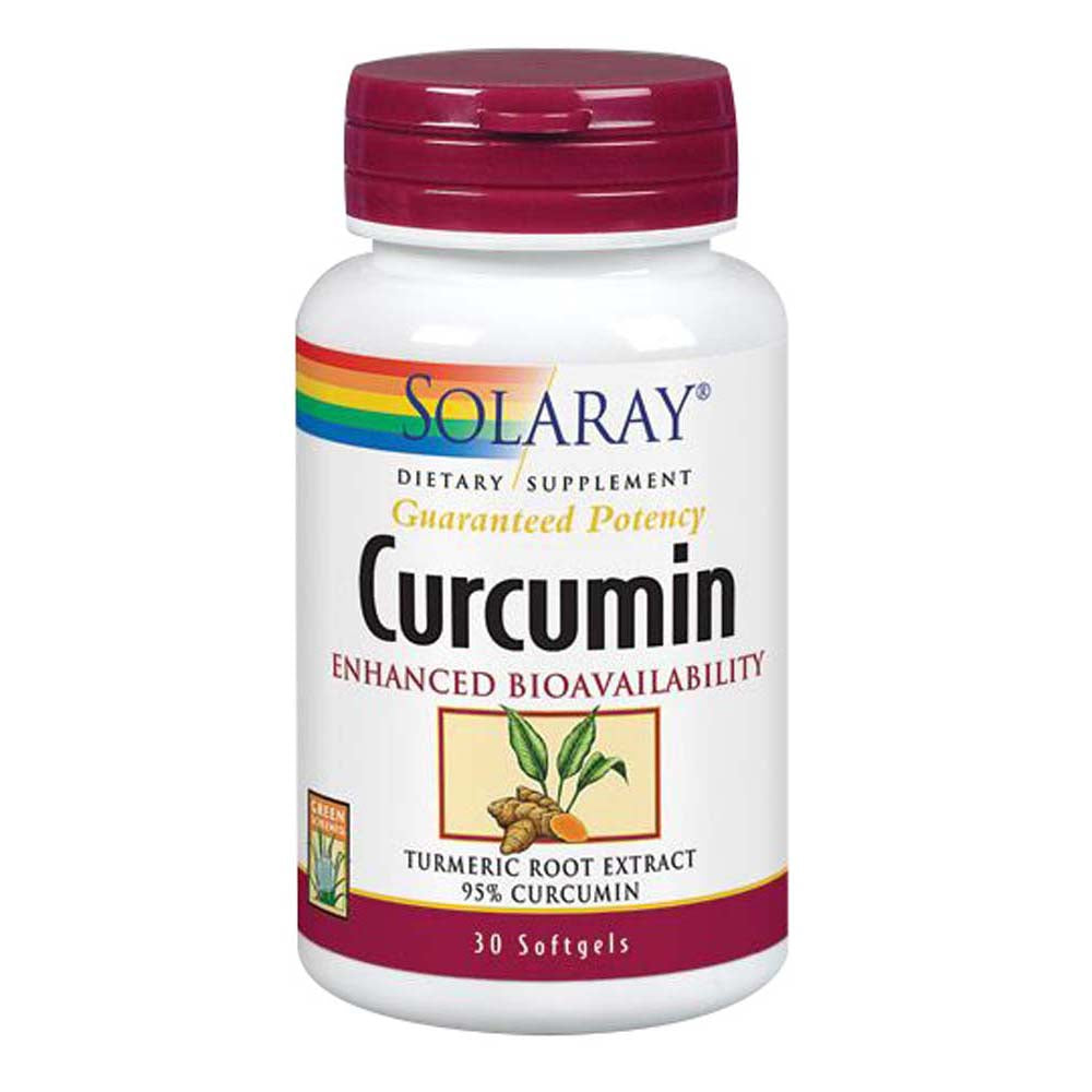 Curcumin 30 Softgels By Solaray