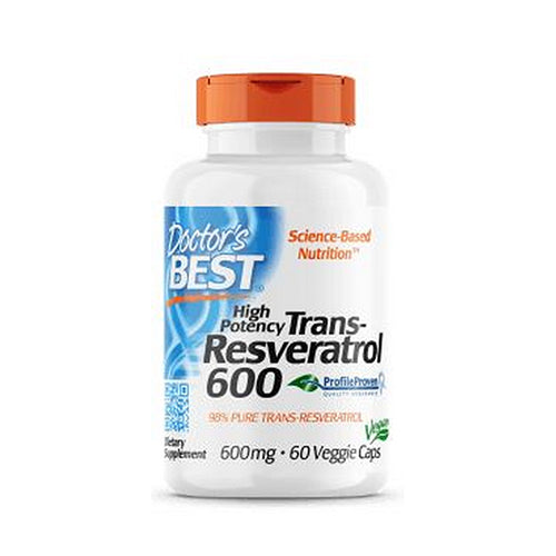 Trans-Resveratrol 60 Veggi Caps By Doctors Best