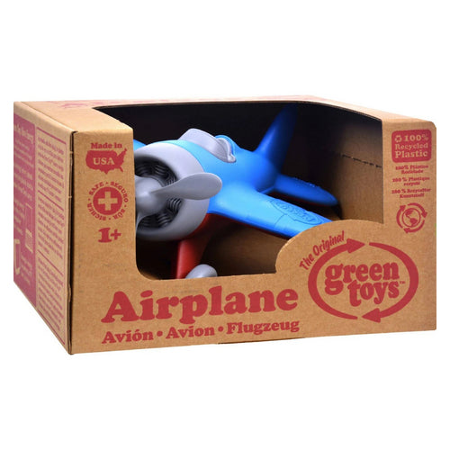 Green Toys, Airplane, Blue 1 Count