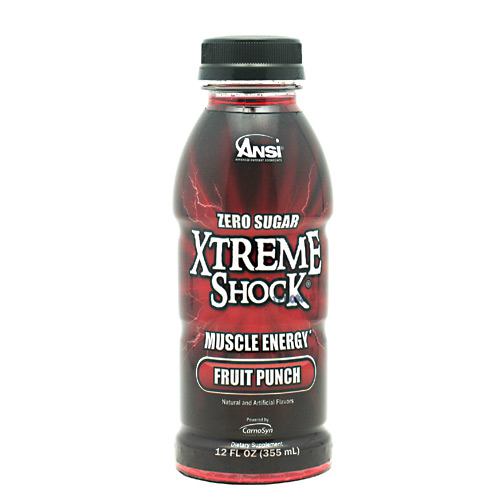 Advanced Nutrient Science Intl, Extreme Shock, Fruit Punch 12/ 12 oz