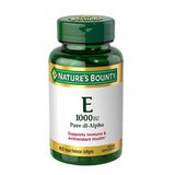 Nature's Bounty, Vitamin E Pure dl-Alpha, 1000 IU, 24 X 60 Softgels