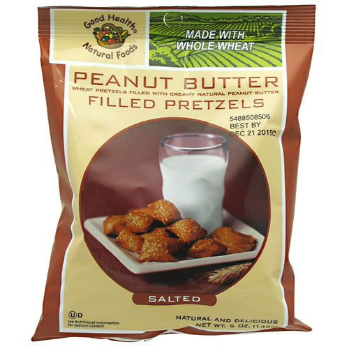 Filled Pretzel Peanut Butter 12/ 5 oz By Good Health Natural Foods