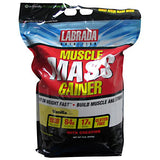 LABRADA NUTRITION, Muscle Mass Gainer, Vanilla 12 lbs