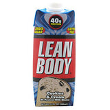 Lean Body Cookies and Cream 17 oz(Pack of 12) By LABRADA NUTRITION