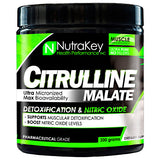 CITRULLINE MALATE POWDER 200 grams by Nutrakey