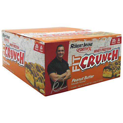 Fit Cruch Bar Gna Pb 12/3.10 oz By Chef Robert Irvine Fortifx