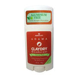 Zion Health, Clay Dry Deodorant Green Pear, 2.5 OZ