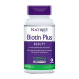 Natrol, Biotin Plus Beauty, 5,000 mcg, 60 Tabs