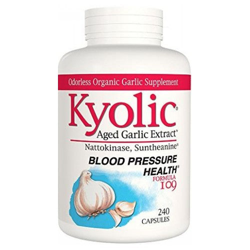 Kyolic Formula 109-Blood Pressure Health 240 CAPS By Kyolic